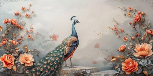 Diamond Painting Blume Diamant Painting Bilder Erwachsene Pfau Diamond Paintings Set, 5D Daiments Paintings Kinder, DIY Diamant Kunst Malerei Stickerei Basteln Mädchen, Zimmer Deko 100x200cm J2-8100 Diamond Painting Blume Diamant Painting Bilder Erwachsene Pfau Diamond Paintings Set, 5D Daiments Paintings Kinder, DIY Diamant Kunst Malerei Stickerei Basteln Mädchen, Zimmer Deko 100x200cm J2-8100 von Jinycoon