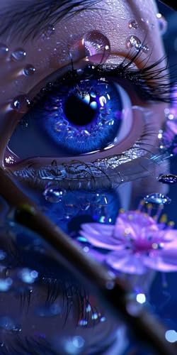 Diamond Painting Erwachsene Groß XXL 100x200cm, 5D Diamond Painting Blume Diamant Paintings Bilder Auge Daiments Paintings Kinder, DIY Mosaik Bastelset Erwachsene, Halloween Deko Wohnzimmer J2-12870 Diamond Painting Erwachsene Groß XXL 100x200cm, 5D Diamond Painting Blume Diamant Paintings Bilder Auge Daiments Paintings Kinder, DIY Mosaik Bastelset Erwachsene, Halloween Deko Wohnzimmer J2-12870 von Jinycoon