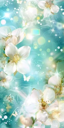 Diamond Painting Erwachsene Groß XXL 100x200cm, 5D Diamond Painting Blume Diamant Paintings Bilder Weiß Daiments Paintings Kinder, DIY Mosaik Bastelset Erwachsene, Halloween Deko Wohnzimmer J2-14030 Diamond Painting Erwachsene Groß XXL 100x200cm, 5D Diamond Painting Blume Diamant Paintings Bilder Weiß Daiments Paintings Kinder, DIY Mosaik Bastelset Erwachsene, Halloween Deko Wohnzimmer J2-14030 von Jinycoon