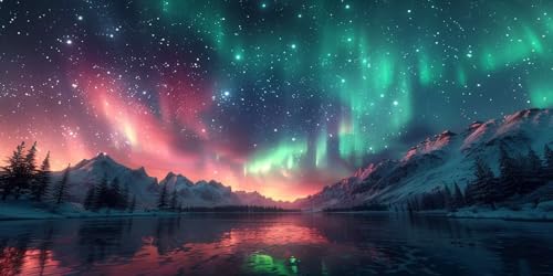 Diamond Painting Erwachsene Groß XXL 100x200cm, 5D Diamond Painting Sternenhimmel Diamant Paintings Bilder Aurora Daiments Paintings Kinder, DIY Bastelset Erwachsene, Halloween Deko Wohnzimmer J2-90 von Jinycoon