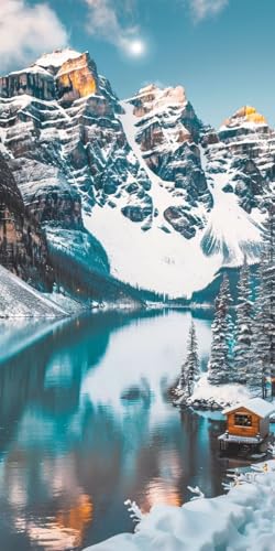 Diamond Painting Erwachsene Groß XXL 100x200cm, 5D Diamond Painting Winter Diamant Paintings Bilder Berg Daiments Paintings Kinder, DIY Mosaik Bastelset Erwachsene, Halloween Deko Wohnzimmer J2-13570 Diamond Painting Erwachsene Groß XXL 100x200cm, 5D Diamond Painting Winter Diamant Paintings Bilder Berg Daiments Paintings Kinder, DIY Mosaik Bastelset Erwachsene, Halloween Deko Wohnzimmer J2-13570 von Jinycoon