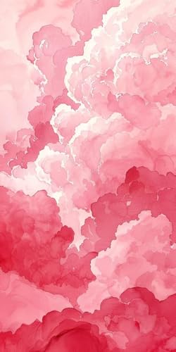 Diamond Painting Erwachsene Groß XXL 100x200cm, 5D Diamond Painting Wolken Diamant Paintings Bilder Rosa Daiments Paintings Kinder, DIY Mosaik Bastelset Erwachsene, Halloween Deko Wohnzimmer J2-13810 von Jinycoon