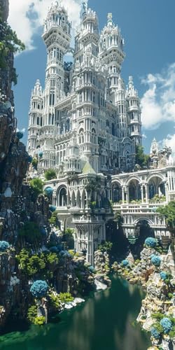 Diamond Painting Erwachsene Groß XXL 100x200cm,5D Diamond Painting Schloss Diamant Paintings Bilder Blume Daiments Paintings Kinder,DIY Mosaik Bastelset Erwachsene,Halloween Deko Wohnzimmer J2-14110 von Jinycoon