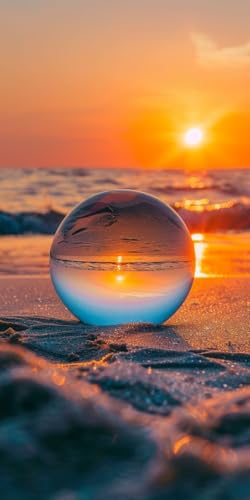 Diamond Painting Erwachsene Groß XXL 10x20cm, 5D Diamond Painting Sonnenuntergang Diamant Paintings Bilder Meer Daiments Paintings Kinder, DIY Bastelset Erwachsene, Halloween Deko Wohnzimmer J2-13582 von Jinycoon