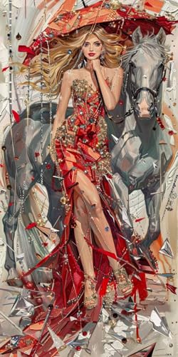 Diamond Painting Erwachsene Groß XXL 60x120cm, 5D Diamond Painting Frau Diamant Paintings Bilder Pferd Daiments Paintings Kinder, DIY Mosaik Bastelset Erwachsene, Halloween Deko Wohnzimmer J2-12786 Diamond Painting Erwachsene Groß XXL 60x120cm, 5D Diamond Painting Frau Diamant Paintings Bilder Pferd Daiments Paintings Kinder, DIY Mosaik Bastelset Erwachsene, Halloween Deko Wohnzimmer J2-12786 von Jinycoon