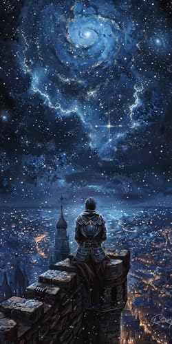 Diamond Painting Erwachsene Groß XXL 80x160cm, 5D Diamond Painting Astronaut Diamant Paintings Bilder Sternenhimmel Daiments Paintings Kinder, DIY Mosaik Bastelset Erwachsene, Deko Wohnzimmer J2-14268 von Jinycoon