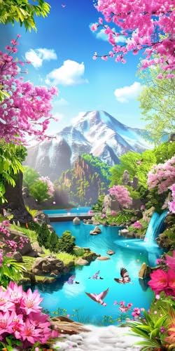 Diamond Painting Wasserfall Diamant Painting Bilder Erwachsene Vogel Diamond Paintings Set,5D Daiments Paintings Kinder,DIY Diamant Kunst Malerei Stickerei Basteln Mädchen,Zimmer Deko 10x20cm J2-13352 Diamond Painting Wasserfall Diamant Painting Bilder Erwachsene Vogel Diamond Paintings Set,5D Daiments Paintings Kinder,DIY Diamant Kunst Malerei Stickerei Basteln Mädchen,Zimmer Deko 10x20cm J2-13352 von Jinycoon