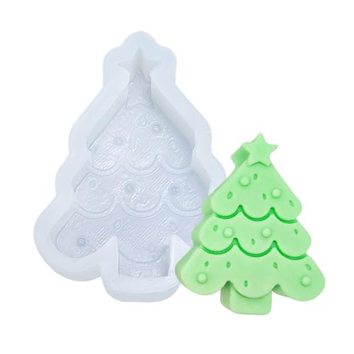 3D-Weihnachtsmütze, Kerzen, Seifen, Eisschokolade, DIY-Dekorationen für Weihnachten, Hochzeiten, Tischdekorationen, Tafelaufsatz (grün, 9,4 x 7,6 cm) von Jipersuo