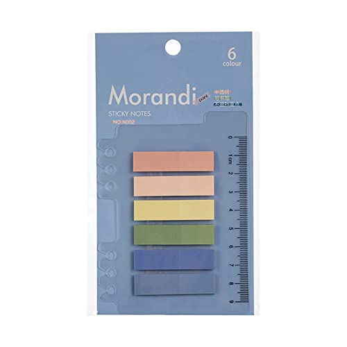 Etiketten Index Sticky Stickers Markers Index Translucent Page Annotation Labels Labels Morandi Sticky Tabs (Blue b, One Size) von Jipersuo