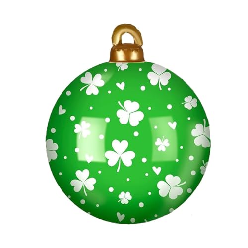 Feiern Sie den St. Patrick's Day mit Stil! Aufblasbares Partyzubehör und Dekoration für eine festliche irische Partydekoration (B, 60 cm) von Jipersuo