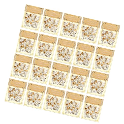 20 Stück Vintage geprägte Eckaufkleber, dekorativer Hintergrund Aufkleber für Scrapbooking, Album, Tagebuch und Heimdekoration 20 Stück Vintage geprägte Eckaufkleber, dekorativer Hintergrund Aufkleber für Scrapbooking, Album, Tagebuch und Heimdekoration von Jiqoe