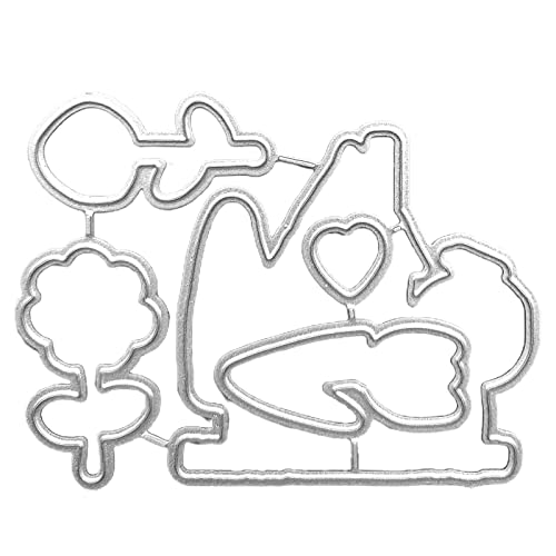 Ästhetische Stanzformen, 7 Designs, Prägeschablone, Metallschablone für Kartenherstellung, Fotoalbum, Scrapbooking Ästhetische Stanzformen, 7 Designs, Prägeschablone, Metallschablone für Kartenherstellung, Fotoalbum, Scrapbooking von Jiqoe
