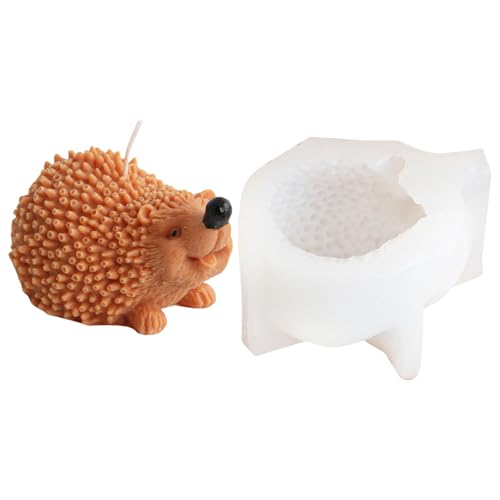 Artistics Stabile Silikonform mit Igel-Designs, Zubehör zum Basteln und als Heimdekoration von Jiqoe