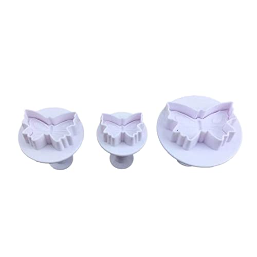 Ausstechformen für Fondant, Fondant, Zucker, Basteln, Kuchendekoration, Gebäck, Kekse, 3 Stück Ausstechformen für Fondant, Fondant, Zucker, Basteln, Kuchendekoration, Gebäck, Kekse, 3 Stück von Jiqoe