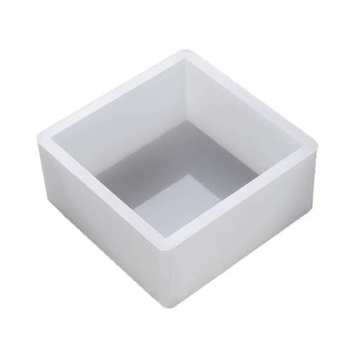 Epoxidharz-Form, Kristall-Silikonharz, geometrisch, quadratisch, rechteckig, runde Form, Schreibtisch-Dekorationen von Jiqoe