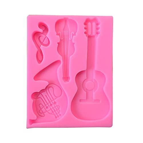 Handgefertigte Kunstharzform für Musikinstrumente, Gitarre, Violine, Schlüsselanhänger, Anhänger, Epoxidharz, Gussform, Schmuckherstellungswerkzeuge Handgefertigte Kunstharzform für Musikinstrumente, Gitarre, Violine, Schlüsselanhänger, Anhänger, Epoxidharz, Gussform, Schmuckherstellungswerkzeuge von Jiqoe