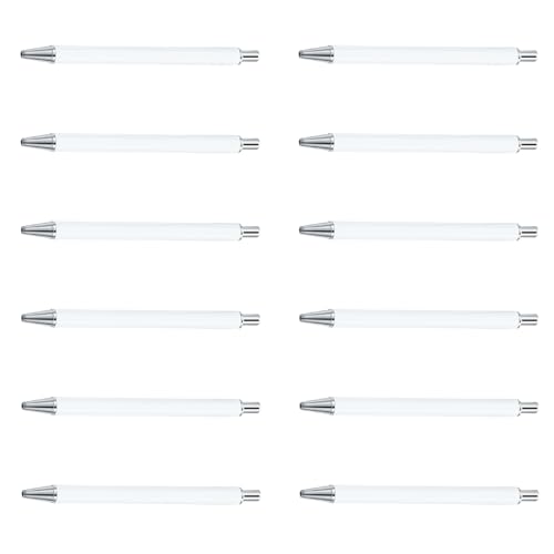 Jiqoe 10/20 Stück einziehbarer Kugelschreiber mit Schrumpffolien, Sublimationsstift, Wärmeübertragungs-Kugelschreiber für Volldruckstift Jiqoe 10/20 Stück einziehbarer Kugelschreiber mit Schrumpffolien, Sublimationsstift, Wärmeübertragungs-Kugelschreiber für Volldruckstift von Jiqoe