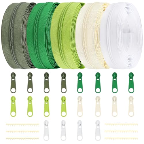 Jiqoe #3#5 Nylon-Spiralreißverschlüsse Nähzubehör Reißverschlüsse Reparatur-Sets Bastelbedarf Reißverschlüsse Schieber Jiqoe #3#5 Nylon-Spiralreißverschlüsse Nähzubehör Reißverschlüsse Reparatur-Sets Bastelbedarf Reißverschlüsse Schieber von Jiqoe