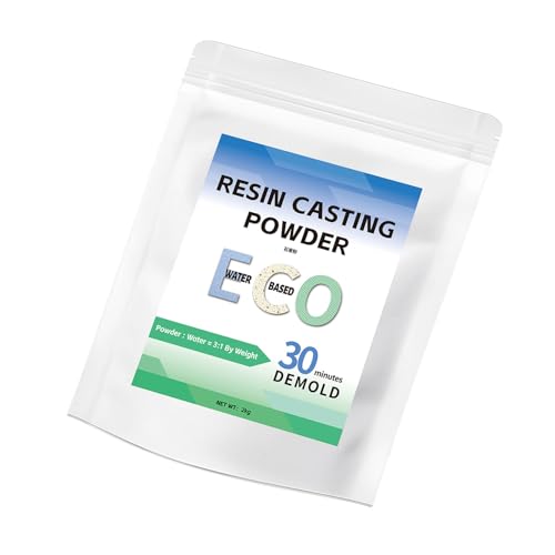 Jiqoe 300/500g/1000/2000g Schnell ausgehärtetes Gips Gießpulver Harz Gießpulver Harz Gipspulver Jiqoe 300/500g/1000/2000g Schnell ausgehärtetes Gips Gießpulver Harz Gießpulver Harz Gipspulver von Jiqoe
