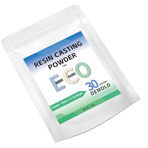 Jiqoe 300/500g/1000/2000g Schnell ausgehärtetes Gips Gießpulver Harz Gießpulver Harz Gipspulver Jiqoe 300/500g/1000/2000g Schnell ausgehärtetes Gips Gießpulver Harz Gießpulver Harz Gipspulver von Jiqoe