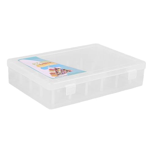 Jiqoe 42 Spulen, transparenter Fadenbehälter, Garnspulen-Aufbewahrungsbox, Garnspulen-Aufbewahrungsbehälter, Stickgarn, Organizer Jiqoe 42 Spulen, transparenter Fadenbehälter, Garnspulen-Aufbewahrungsbox, Garnspulen-Aufbewahrungsbehälter, Stickgarn, Organizer von Jiqoe