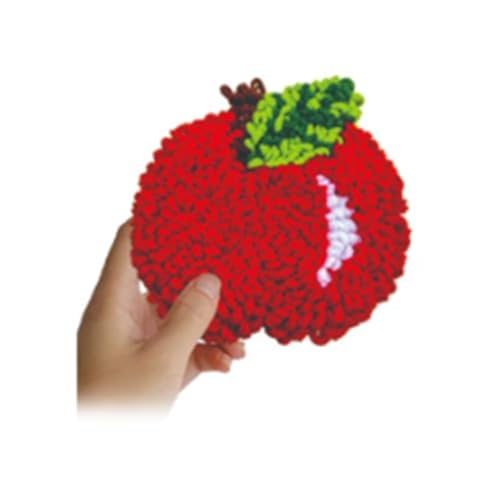 Jiqoe Anfänger-Stickset mit Stickrahmen, Stoff, Obstmuster, Holzgriff, Stanznadel und Einfädler Jiqoe Anfänger-Stickset mit Stickrahmen, Stoff, Obstmuster, Holzgriff, Stanznadel und Einfädler von Jiqoe