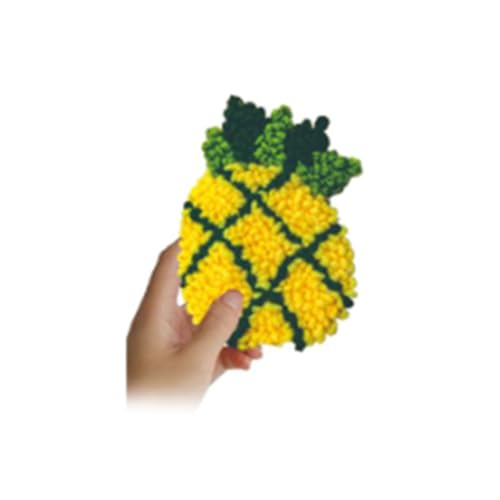 Jiqoe Anfänger-Stickset mit Stickrahmen, Stoff, Obstmuster, Holzgriff, Stanznadel und Einfädler Jiqoe Anfänger-Stickset mit Stickrahmen, Stoff, Obstmuster, Holzgriff, Stanznadel und Einfädler von Jiqoe