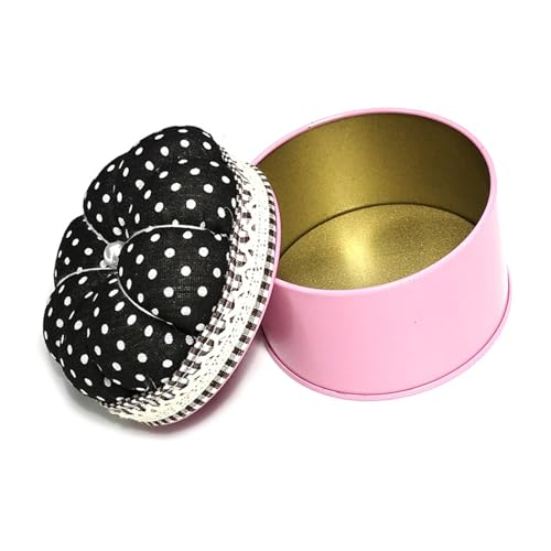 Jiqoe Blumen-Nadelkissen mit Aufbewahrungskoffer, Nähnadelhalter mit Nähzubehör-Box für Quilten, Nähzubehör Jiqoe Blumen-Nadelkissen mit Aufbewahrungskoffer, Nähnadelhalter mit Nähzubehör-Box für Quilten, Nähzubehör von Jiqoe