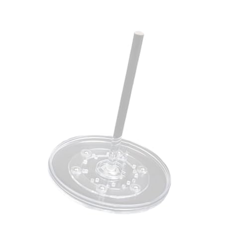 Jiqoe Drehbarer Garnspender Fadenspulenhalter ABS Garnspender Strickgarnständer Garnspulenhalter zum Häkeln Jiqoe Drehbarer Garnspender Fadenspulenhalter ABS Garnspender Strickgarnständer Garnspulenhalter zum Häkeln von Jiqoe