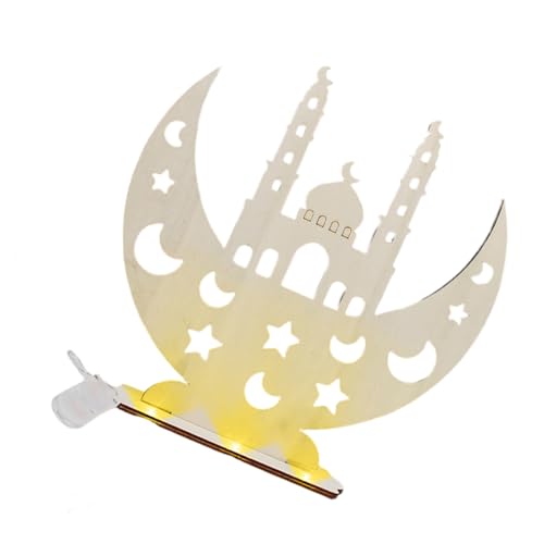 Jiqoe Eid Mubaraks Tischdekoration, freistehend, für Ramadans, Mubaraks, Eid von Jiqoe
