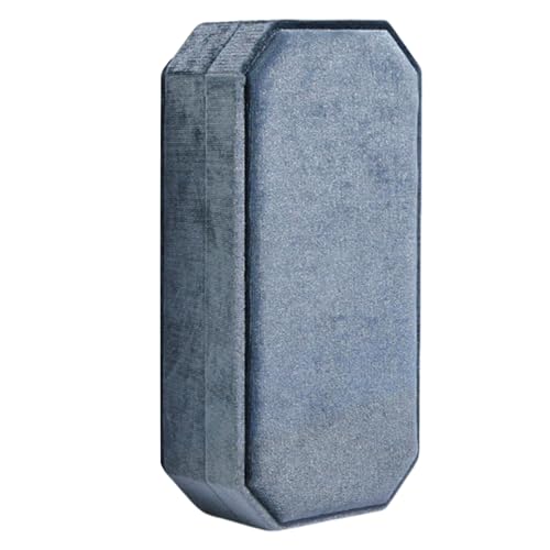 Jiqoe Elegante Schmuckschatulle für Ringe und Ohrringe, multifunktional, Flanell, für sichere Aufbewahrung von Ringen und Ohrringen Jiqoe Elegante Schmuckschatulle für Ringe und Ohrringe, multifunktional, Flanell, für sichere Aufbewahrung von Ringen und Ohrringen von Jiqoe