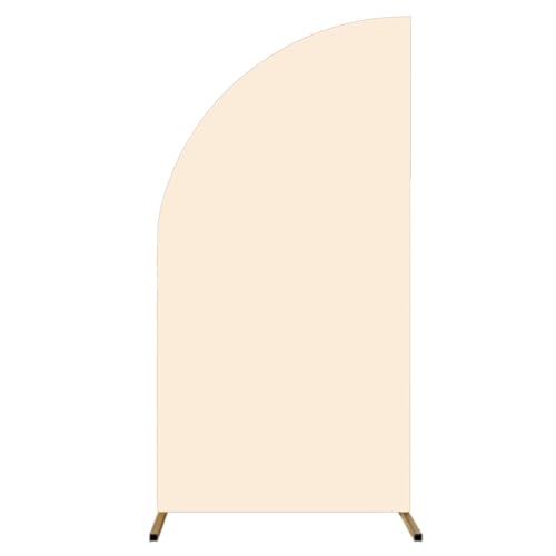 Jiqoe Elegante Spandex-Semiarch-Abdeckungen, doppelseitig, dehnbar, für Party-Dekoration, stilvoller Hintergrund Jiqoe Elegante Spandex-Semiarch-Abdeckungen, doppelseitig, dehnbar, für Party-Dekoration, stilvoller Hintergrund von Jiqoe