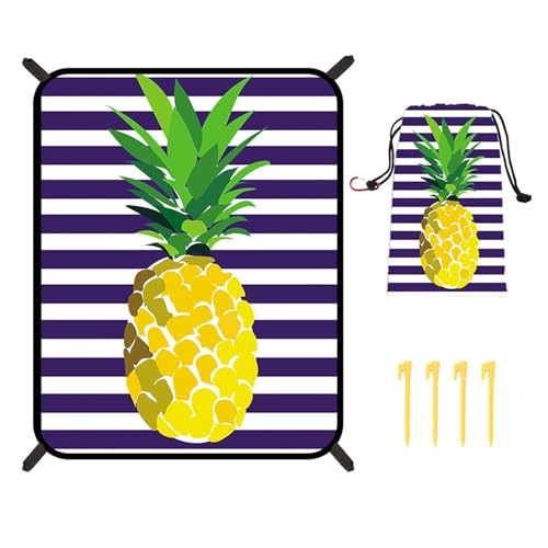 Jiqoe Farbenfroher Outdoor-Teppich, geräumige Stranddecke, leicht zu pflegen, Camping, Picknick-Pad, bunte Matte für Reisen und Entspannung Jiqoe Farbenfroher Outdoor-Teppich, geräumige Stranddecke, leicht zu pflegen, Camping, Picknick-Pad, bunte Matte für Reisen und Entspannung von Jiqoe