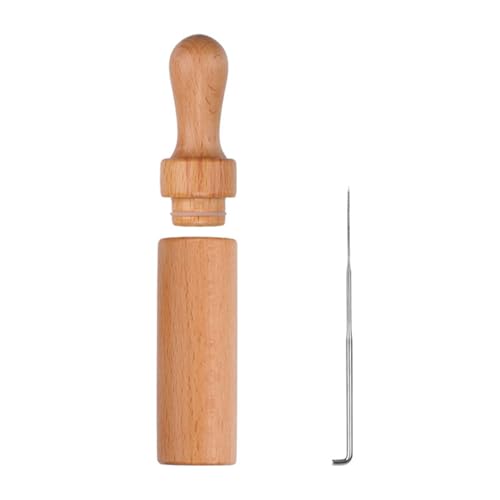 Jiqoe Filznadel, Holzgriff, Filznadelwerkzeug mit Filznadel, Stickerei, Stanzwerkzeug, MultiplNeedle Filzgriff Jiqoe Filznadel, Holzgriff, Filznadelwerkzeug mit Filznadel, Stickerei, Stanzwerkzeug, MultiplNeedle Filzgriff von Jiqoe
