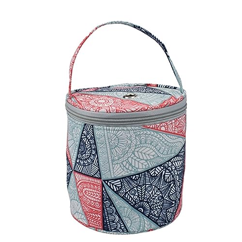 Jiqoe Garn-Aufbewahrungstasche, Stricktasche, Wollaufbewahrung für Häkelnadeln und Strickzubehör, Garnhalter, Tragetasche Jiqoe Garn-Aufbewahrungstasche, Stricktasche, Wollaufbewahrung für Häkelnadeln und Strickzubehör, Garnhalter, Tragetasche von Jiqoe