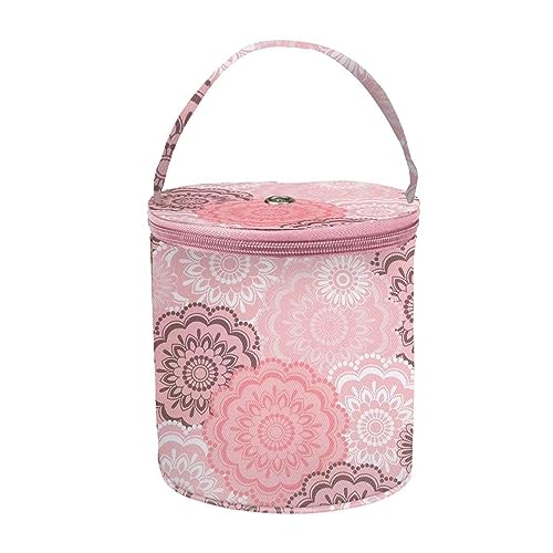 Jiqoe Garn-Aufbewahrungstasche, Stricktasche, Wollaufbewahrung für Häkelnadeln und Strickzubehör, Garnhalter, Tragetasche Jiqoe Garn-Aufbewahrungstasche, Stricktasche, Wollaufbewahrung für Häkelnadeln und Strickzubehör, Garnhalter, Tragetasche von Jiqoe