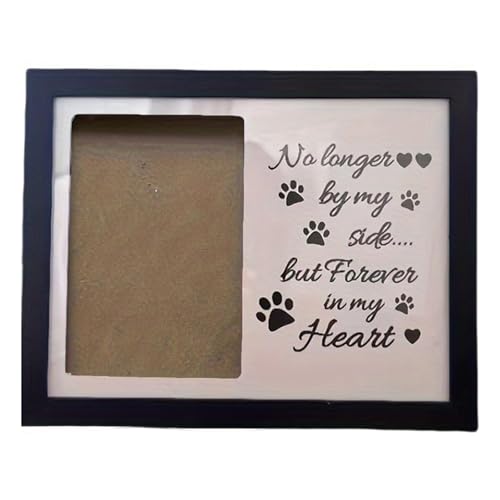 Jiqoe Gedenk-Bilderrahmen für Haustiere, Holz, Haustierrahmen, Foto-Display, Halter für Verlust von Hund und Katzen, Sympathie-Fotoschild Jiqoe Gedenk-Bilderrahmen für Haustiere, Holz, Haustierrahmen, Foto-Display, Halter für Verlust von Hund und Katzen, Sympathie-Fotoschild von Jiqoe