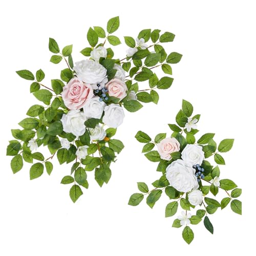 Jiqoe Gewölbte Tür hängende Blume Simulation künstliche Seide Rose Blumen Arrangement Girlanden Zubehör Hintergrund Dekoration Jiqoe Gewölbte Tür hängende Blume Simulation künstliche Seide Rose Blumen Arrangement Girlanden Zubehör Hintergrund Dekoration von Jiqoe