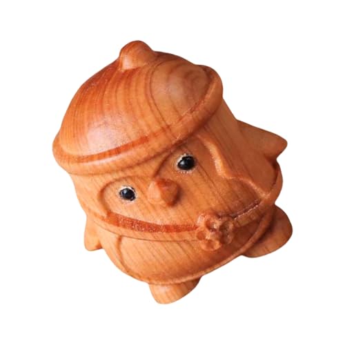 Jiqoe Holz-Tierstatue für Heimdekoration, Entenform, Holzfigur, Entenstatuen, Holzornament, für Kinder, Sammler Jiqoe Holz-Tierstatue für Heimdekoration, Entenform, Holzfigur, Entenstatuen, Holzornament, für Kinder, Sammler von Jiqoe