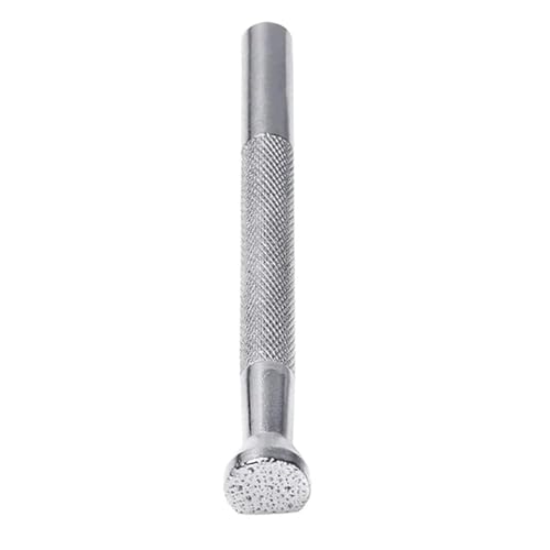 Jiqoe Leder-Prägestempel, Edelstahlgriff, Leder-Hintergrund, Stanzwerkzeug für Lederhandwerk, Gravur, Schnitzen von Jiqoe