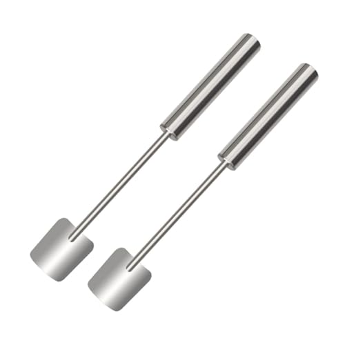Jiqoe Maiskolbenschneider mit langem Griff, Schälgerät aus Edelstahl, einfach zu bedienen, 2 Stück von Jiqoe