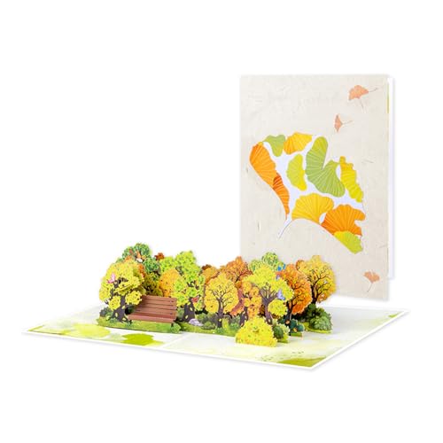 Jiqoe Multifunktionale 3D-Popup-Karte, innovative 3D-Grußkarte, um Wärme und Freude an Festivaltagen zu liefern von Jiqoe