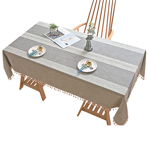 Jiqoe Nordische rechteckige Tischdecke, knitterfrei und lichtbeständig, Couchtischdecke, für drinnen und draußen, Mahlzeiten, Dessert-Tischdecke, Hochzeit, Kunst, Hintergrund, Dekoration, Tischdecke Jiqoe Nordische rechteckige Tischdecke, knitterfrei und lichtbeständig, Couchtischdecke, für drinnen und draußen, Mahlzeiten, Dessert-Tischdecke, Hochzeit, Kunst, Hintergrund, Dekoration, Tischdecke von Jiqoe