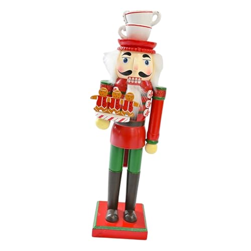 Jiqoe Patriotische Nussknacker aus Holz, Soldatenfigur, patriotische Stile, Nussknacker, Soldat, Ornament, Holzfigur, Weihnachtsdekorationen Jiqoe Patriotische Nussknacker aus Holz, Soldatenfigur, patriotische Stile, Nussknacker, Soldat, Ornament, Holzfigur, Weihnachtsdekorationen von Jiqoe