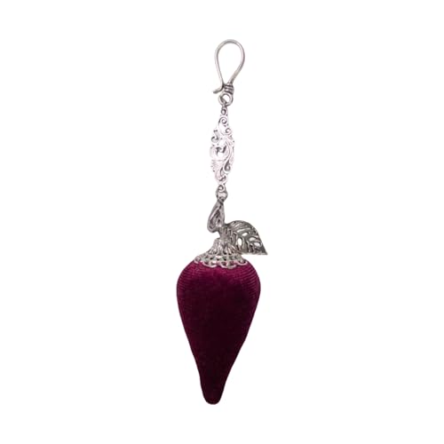 Jiqoe Praktische Nadelkissen, Anhänger, Tomatenform, Nadelhalter zum Nähen, Quilten, Handarbeiten Jiqoe Praktische Nadelkissen, Anhänger, Tomatenform, Nadelhalter zum Nähen, Quilten, Handarbeiten von Jiqoe