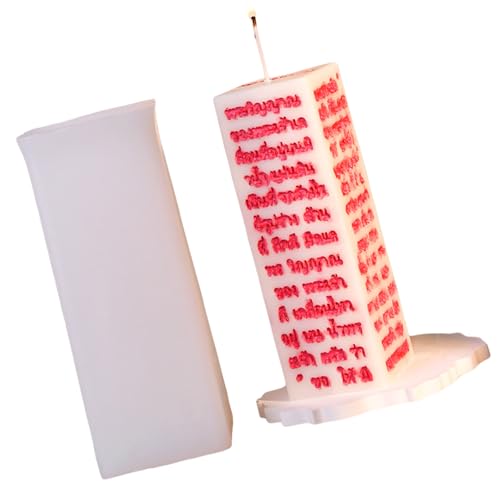 Jiqoe Quader-Silikonformen, Epoxidharz, Silikonformen für handgefertigte Seife, Gips, Dekoration, Heimdekoration von Jiqoe