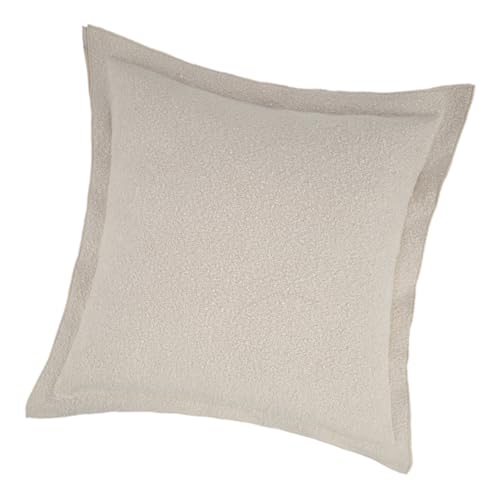 Jiqoe Quadratischer Kissenbezug, einfarbig, Plüschstoff, 45 x 45 cm, für Couch, Bett, Sofa, Wohnzimmer, Dekoration Jiqoe Quadratischer Kissenbezug, einfarbig, Plüschstoff, 45 x 45 cm, für Couch, Bett, Sofa, Wohnzimmer, Dekoration von Jiqoe