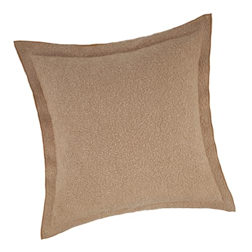 Jiqoe Quadratischer Kissenbezug, einfarbig, Plüschstoff, 45 x 45 cm, für Couch, Bett, Sofa, Wohnzimmer, Dekoration Jiqoe Quadratischer Kissenbezug, einfarbig, Plüschstoff, 45 x 45 cm, für Couch, Bett, Sofa, Wohnzimmer, Dekoration von Jiqoe