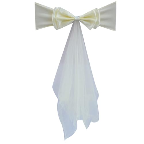 Jiqoe Satin-Stuhlband, Stuhlschärpen für Hochzeiten, Partys, Esszimmer, wiederverwendbar Jiqoe Satin-Stuhlband, Stuhlschärpen für Hochzeiten, Partys, Esszimmer, wiederverwendbar von Jiqoe