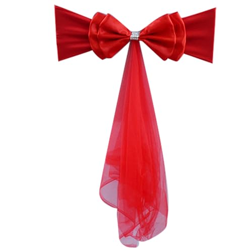 Jiqoe Satin-Stuhlband, Stuhlschärpen für Hochzeiten, Partys, Esszimmer, wiederverwendbar Jiqoe Satin-Stuhlband, Stuhlschärpen für Hochzeiten, Partys, Esszimmer, wiederverwendbar von Jiqoe